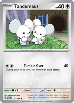 Tandemaus #154/182 Common (Reverse Holofoil) / Paradox Rift