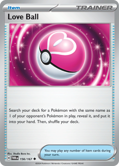 Love Ball #156/167 Uncommon / Twilight Masquerade