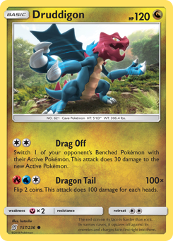 Druddigon #157/236 Common / Unified Minds