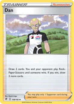 Dan #158/192 Uncommon / Rebel Clash
