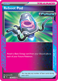 Reboot Pod #158/162 ACE SPEC Rare (Holofoil) / Temporal Forces