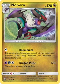 Noivern #159/236 Rare (Normal) / Unified Minds