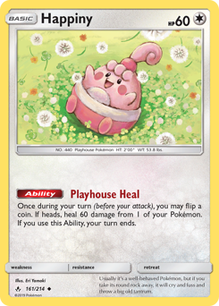 Happiny #161/214 Uncommon / Unbroken Bonds