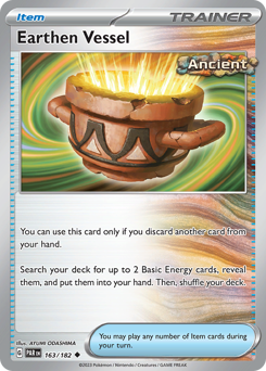 Earthen Vessel #163/182 Uncommon (Reverse Holofoil) / Paradox Rift