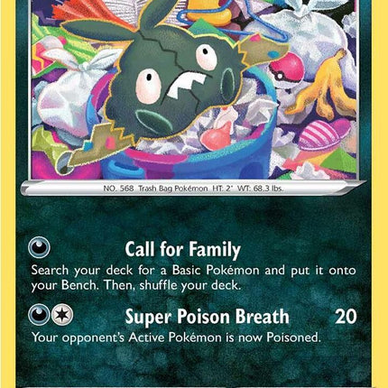 Trubbish #168/264 Common (Reverse Holofoil) / Fusion Strike