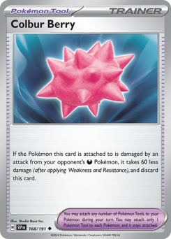 Colbur Berry #168/191 Uncommon / Surging Sparks