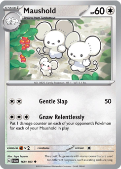 Maushold #168/193 Uncommon / Paldea Evolved