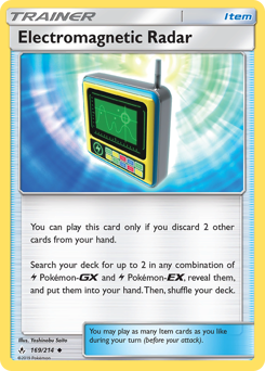Electromagnetic Radar #169/214 Uncommon (Reverse Holofoil) / Unbroken Bonds