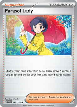 Parasol Lady #169/182 Common / Paradox Rift