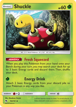 Shuckle #016/214 Uncommon / Lost Thunder