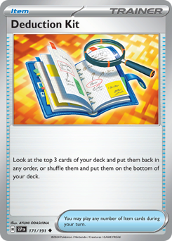 Deduction Kit #171/191 Uncommon / Surging Sparks