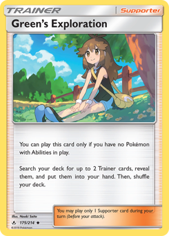 Green's Exploration #175/214 Uncommon / Unbroken Bonds