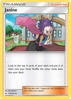 Janine #176/214 Uncommon / Unbroken Bonds