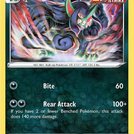 Grimmsnarl #178/264 Holo Rare (Reverse Holofoil) / Fusion Strike