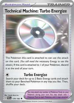Technical Machine: Turbo Energize #179/182 Uncommon (Reverse Holofoil) / Paradox Rift