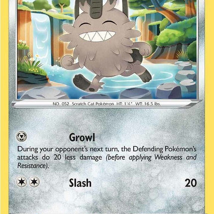 Galarian Meowth #180/264 Common (Reverse Holofoil) / Fusion Strike