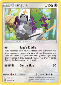Oranguru #182/236 Uncommon / Unified Minds
