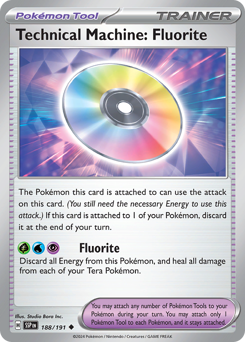 Technical Machine : Fluorite #188/191 Uncommon (Reverse Holofoil) / Surging Sparks