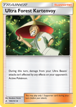 Ultra Forest #188/214 Uncommon / Unbroken Bonds