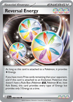 Reversal Energy #192/193 Uncommon (Reverse Holofoil) / Paldea Evolved