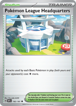 Pokémon League Headquarters #192/197 Uncommon (Reverse Holofoil) / Obsidian Flames