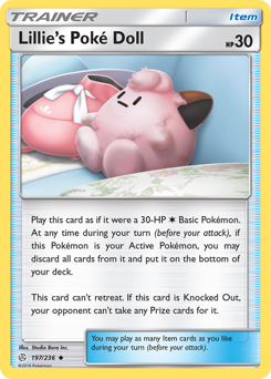 Lillie's Poké Doll #197/236 Uncommon / Cosmic Eclipse