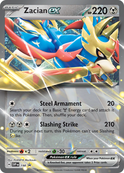 Zacian EX #136 Promo (Holofoil) / Scarlet & Violet Black Star Promos