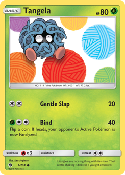 Tangela #001/214 Common / Lost Thunder