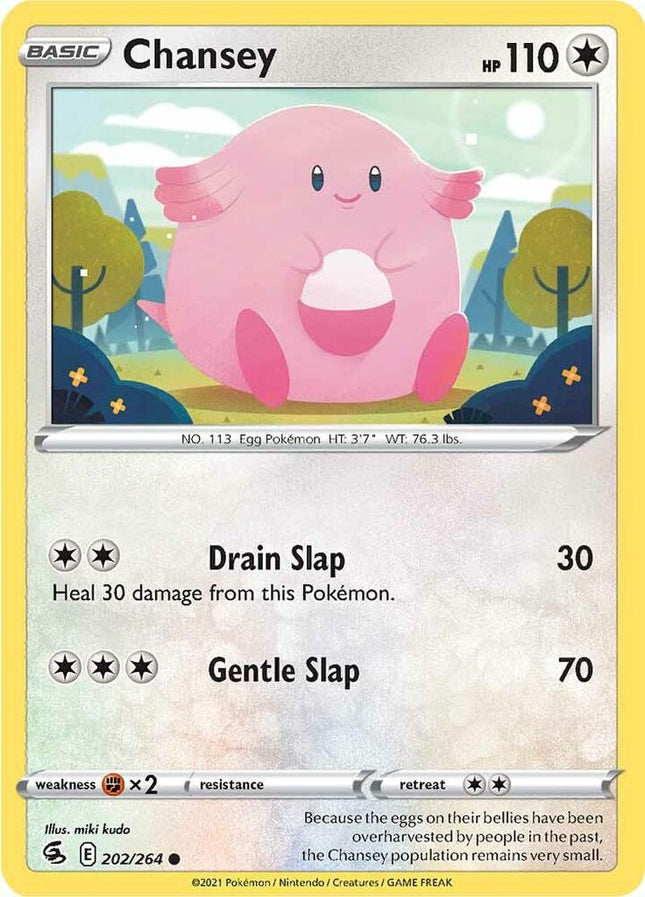 Chansey #202/264 Common (Reverse Holofoil) / Fusion Strike