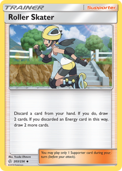 Roller Skater #203/236 Uncommon / Cosmic Eclipse