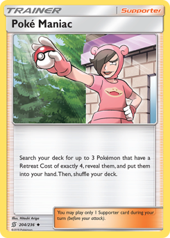 Poké Maniac #204/236 Uncommon / Unified Minds
