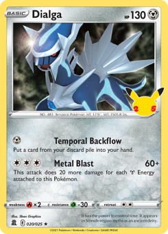 Dialga #20/25 Holo Rare (Holofoil) / Celebrations