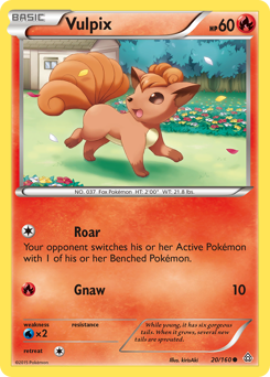 Vulpix #020/160 Common / Primal Clash
