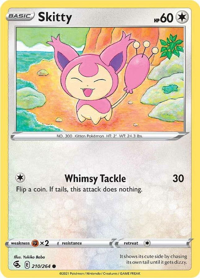 Skitty #210/264 Common (Reverse Holofoil) / Fusion Strike