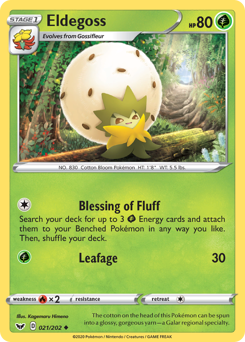 Eldegoss #021/202 Uncommon / Sword & Shield