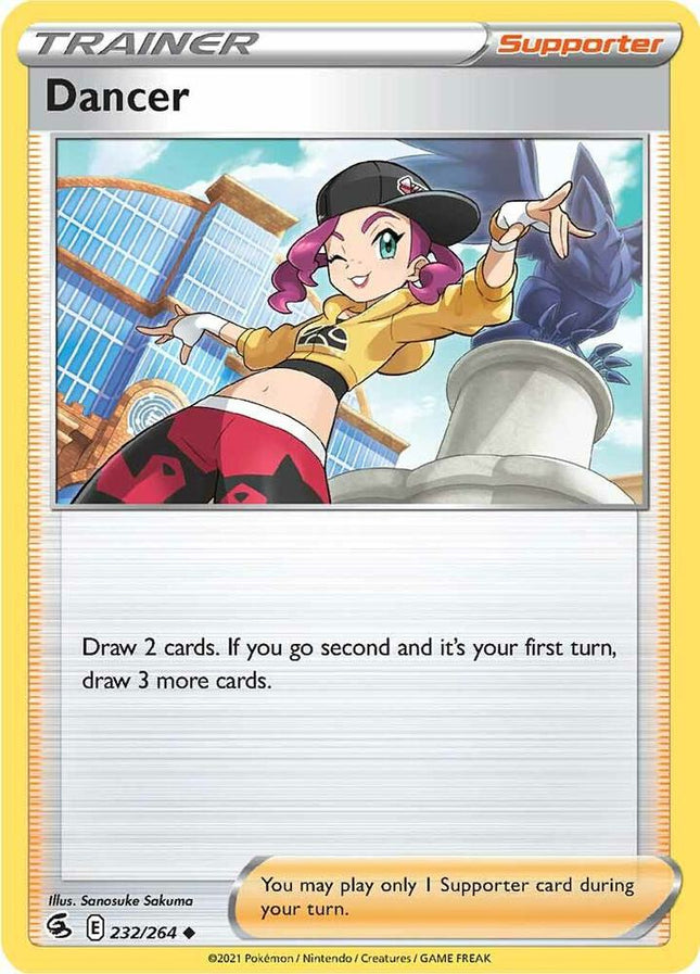 Dancer #232/264 Uncommon (Reverse Holofoil) / Fusion Strike