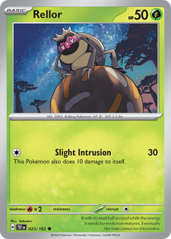 Rellor #023/162 Common (Reverse Holofoil) / Temporal Forces