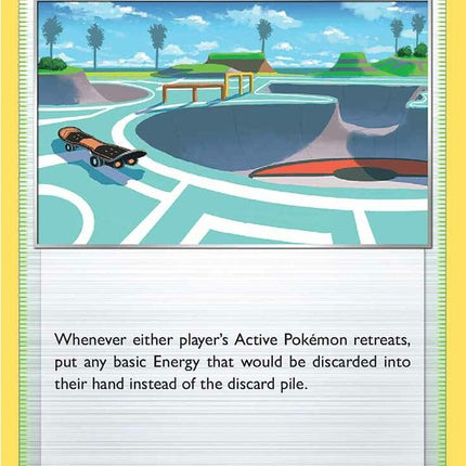 Skaters' Park #242/264 Uncommon (Reverse Holofoil) / Fusion Strike