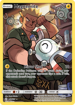 Magnemite #242/236 Secret Rare (Holofoil) / Cosmic Eclipse
