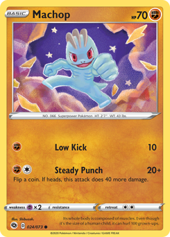 Machop #24/73 Common / Champion's Path