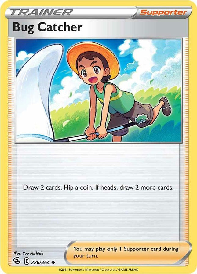 Bug Catcher #226/264 Uncommon (Reverse Holofoil) / Fusion Strike