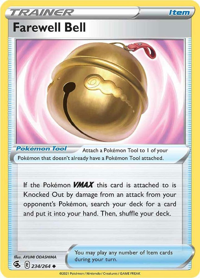 Farewell Bell #234/264 Uncommon (Reverse Holofoil) / Fusion Strike
