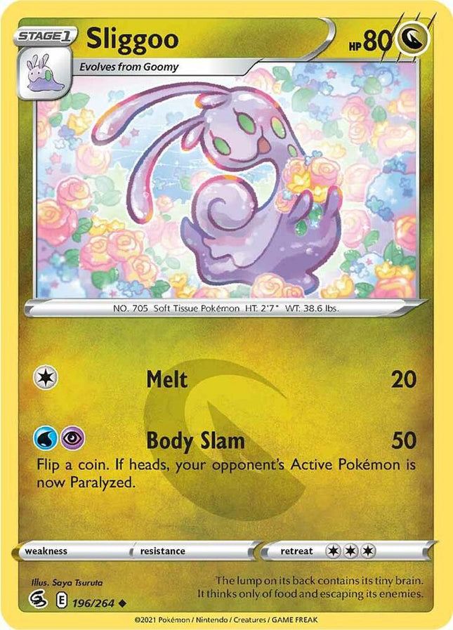 Sliggoo #196/264 Uncommon / Fusion Strike