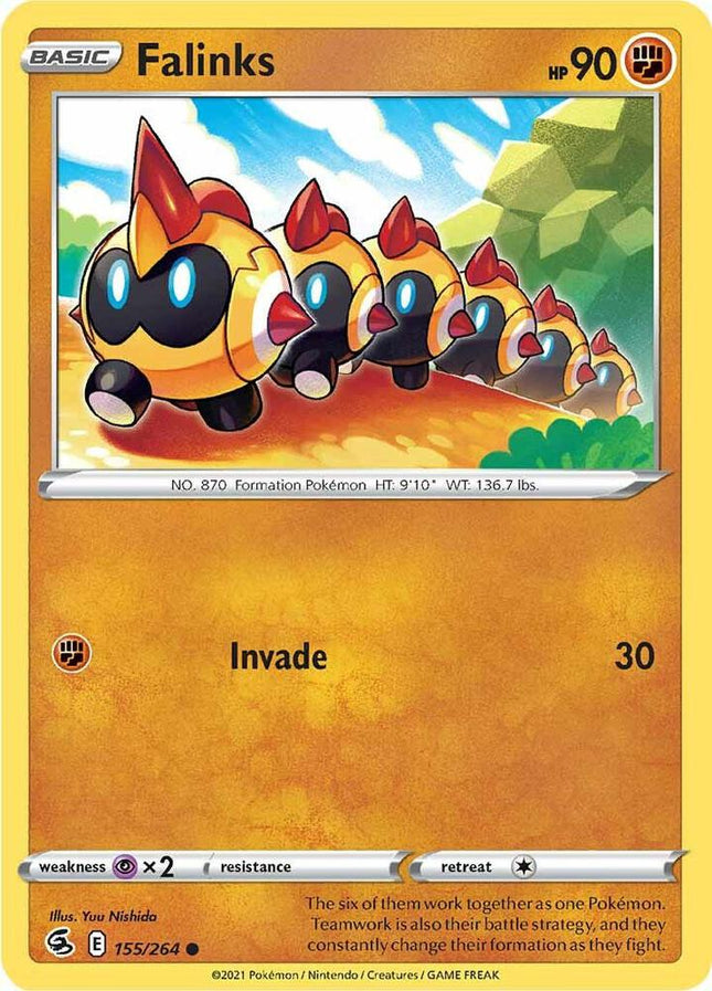 Falinks #155/264 Common (Reverse Holofoil) / Fusion Strike