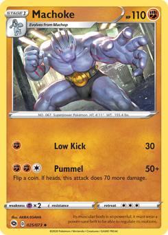 Machoke #25/73 Uncommon (Reverse Holofoil) / Champion's Path