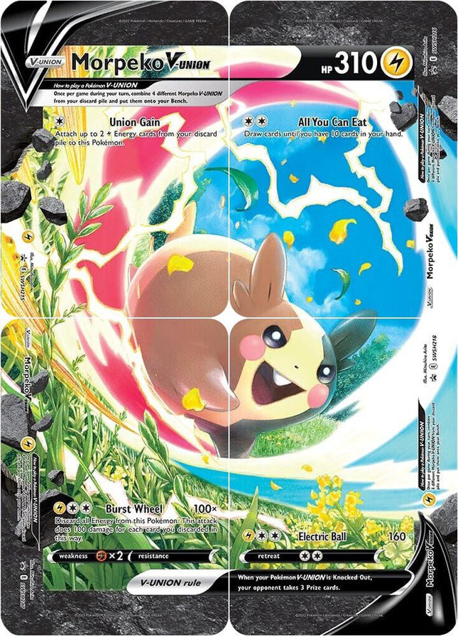 Morpeko V-Union [Set Of 4] / Sword & Shield Black Star Promos