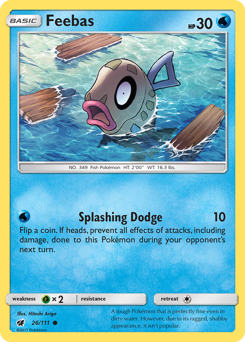Feebas #026/111 Common / Crimson Invasion