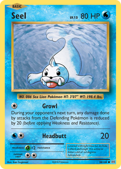 Seel #028/108 Common / Evolutions