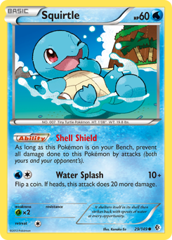Squirtle #029/149 Common / Boundaries Crossed