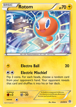 Rotom #29/98 Uncommon (Reverse Holofoil) / Ancient Origins